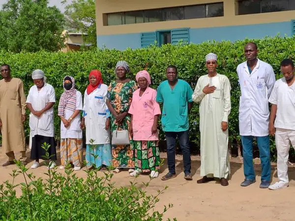 Tchad : Le patriotisme et le dévouement envers le service public s'affichent lors de la levée des couleurs à l'hôpital provincial de Mossoro