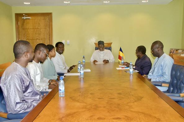 Tchad : Le Ministre Koulamallah rencontre les représentants du Réseau des Avocats d'Afrique centrale pour discuter des Universités d'été du Jeune Avocat