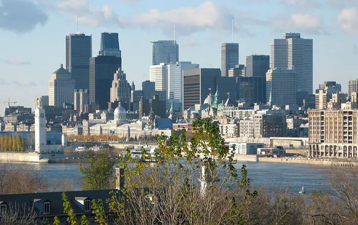 Ville de Montréal, capitale économique du Québec.