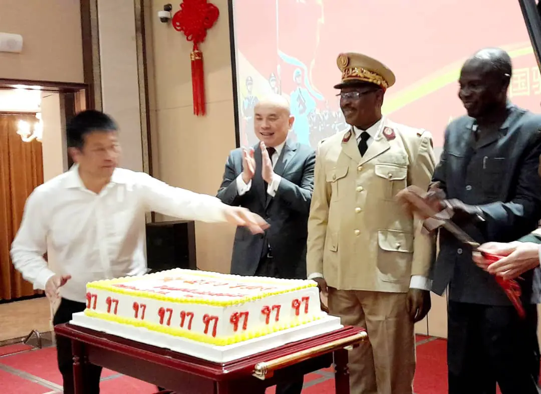 Tchad : célébration du 97ème anniversaire de l'Armée populaire de libération de Chine