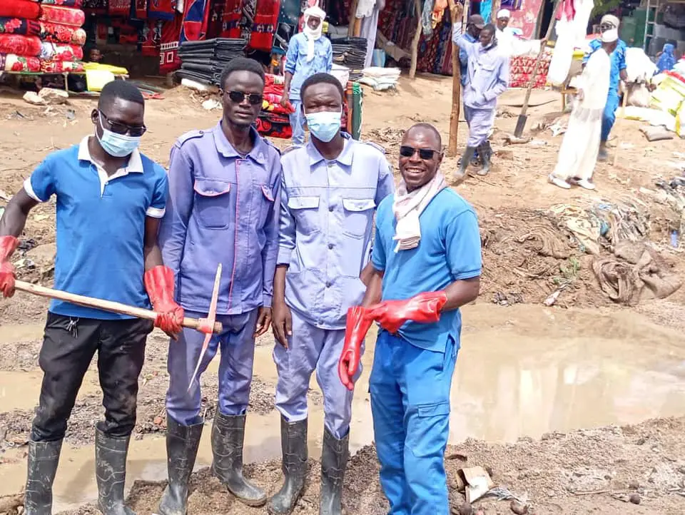 Tchad - Travaux de protection contre les inondations en cours à Abéché : mobilisation des acteurs et appel à une implication citoyenne renforcée