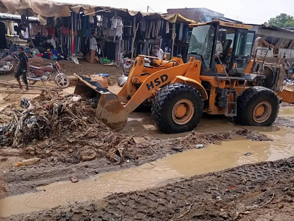 Tchad - Travaux de protection contre les inondations en cours à Abéché : mobilisation des acteurs et appel à une implication citoyenne renforcée