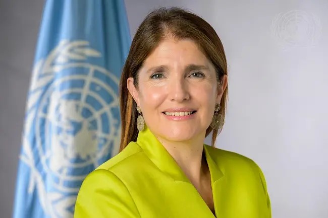 Paula Narváez, présidente du Conseil économique et social des Nations Unies (ECOSOC). Photo : ECOSOC.