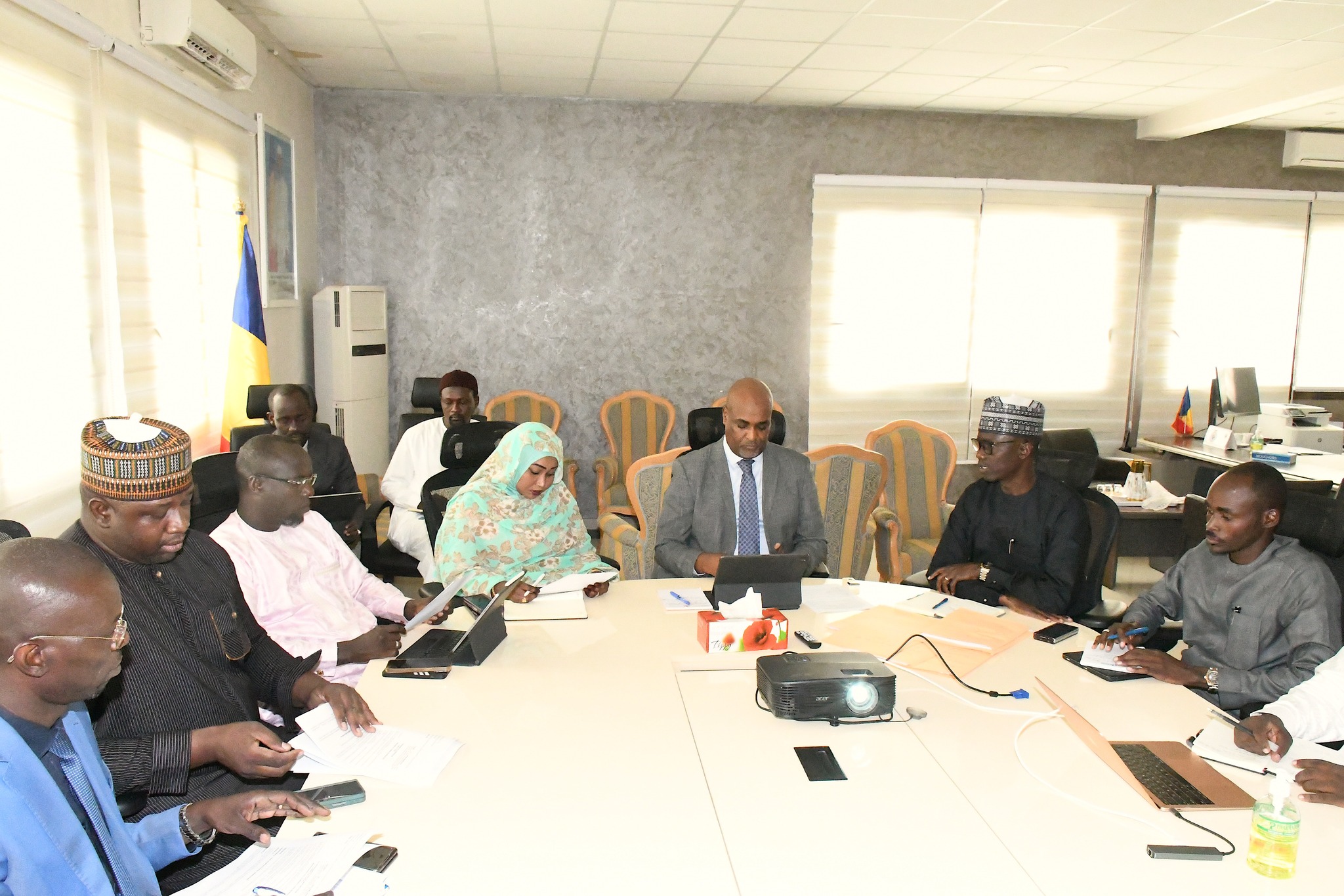 Tchad: Rencontre entre le Ministre des Infrastructures et le Fonds Spécial de Préparation des Projets d'Infrastructures (FSPPI)