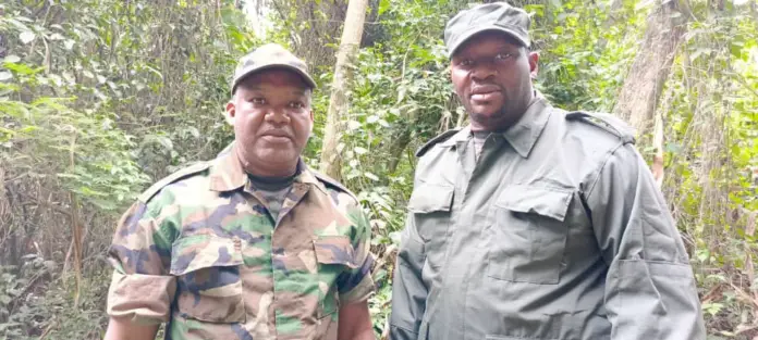 Corneille Nangaa et Lawrence Kanyuka, deux leaders de l'AFC