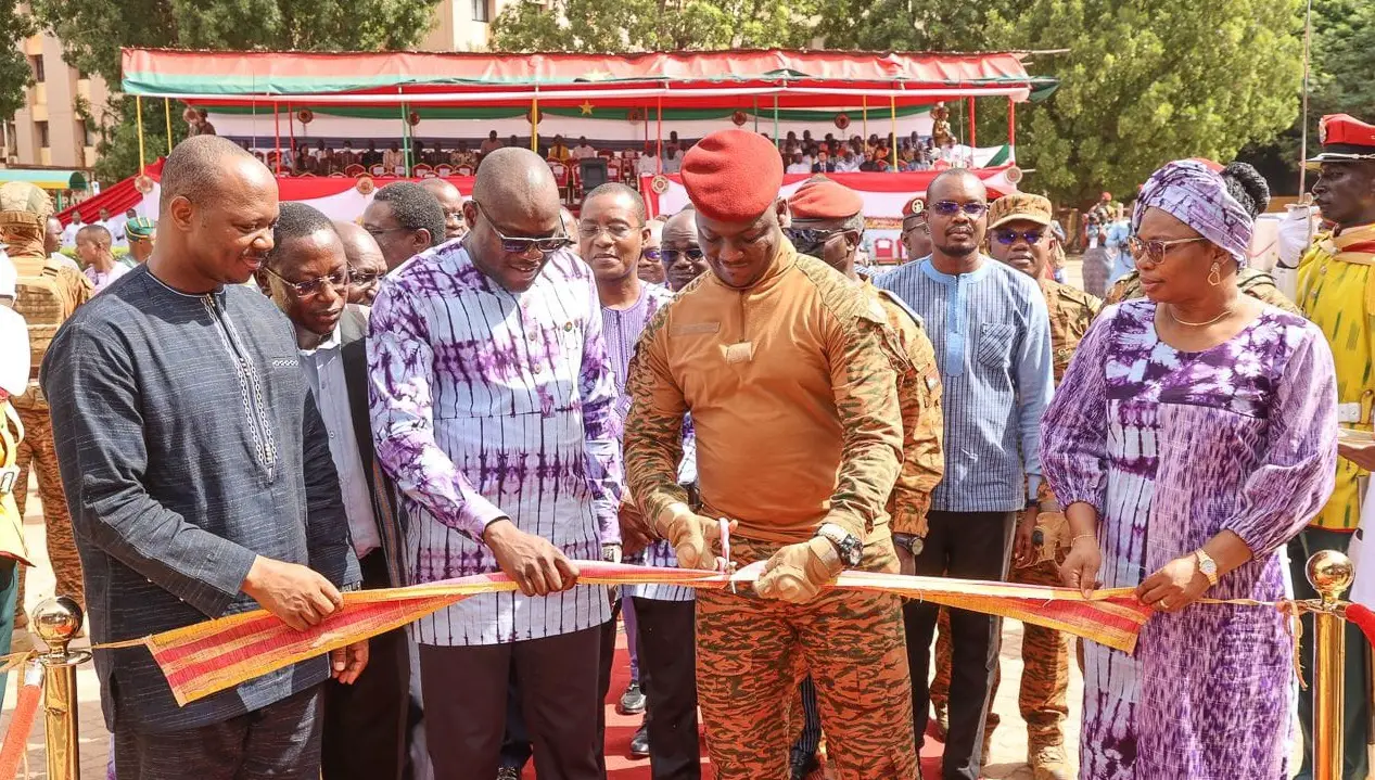 Burkina : le président Ibrahim Traoré lance les activités de la Banque des Dépôts du Trésor