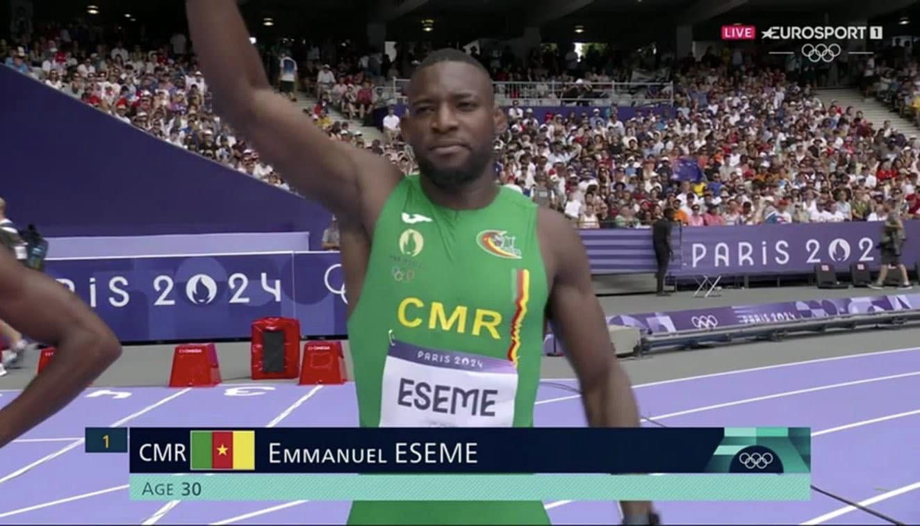 Jeux Olympiques : Le lion indomptable Emmanuel Eseme s'offre une place en demi-finale !