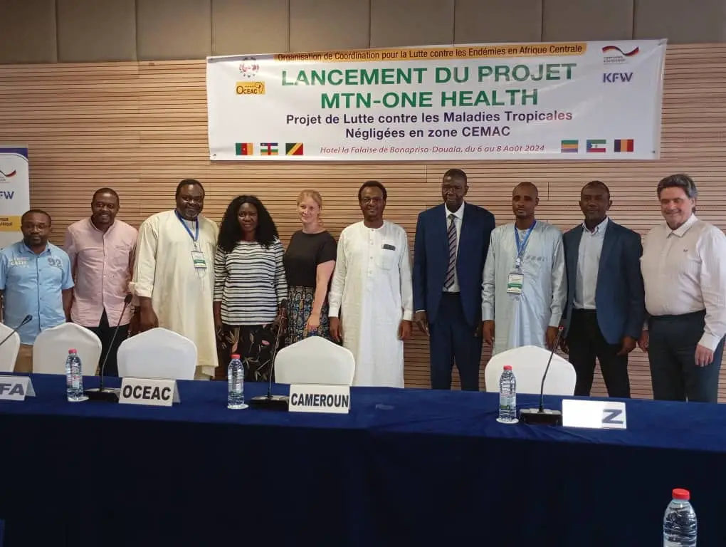 Tchad : Une importante délégation du ministère de la santé est à Douala pour le lancement du projet "MTN One Health"