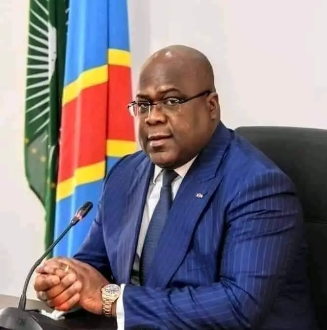 Le président Felix Tshisekedi ( Photo 7 sur 7.cd)