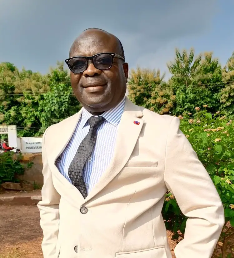 le Pr René Joly Assako Assako, membre titulaire de l’Académie des sciences du Cameroun.