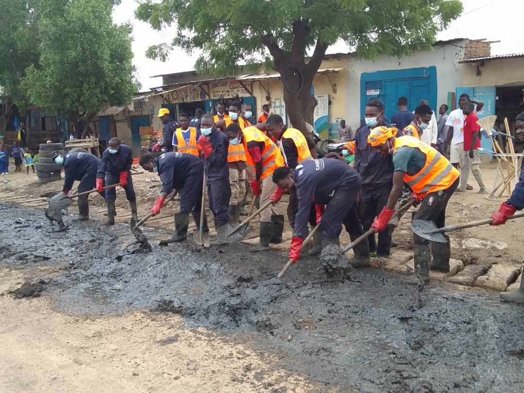 Tchad : la mairie du 7ème arrondissement de N’Djamena en action contre les inondations