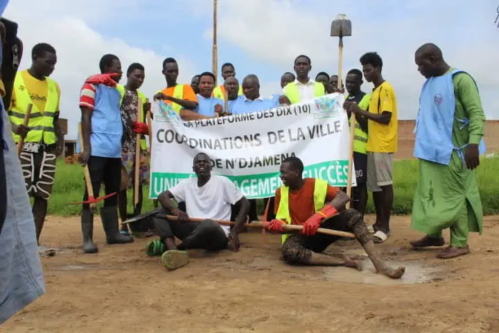 Tchad : La société civile de N'Djamena unie face aux inondations