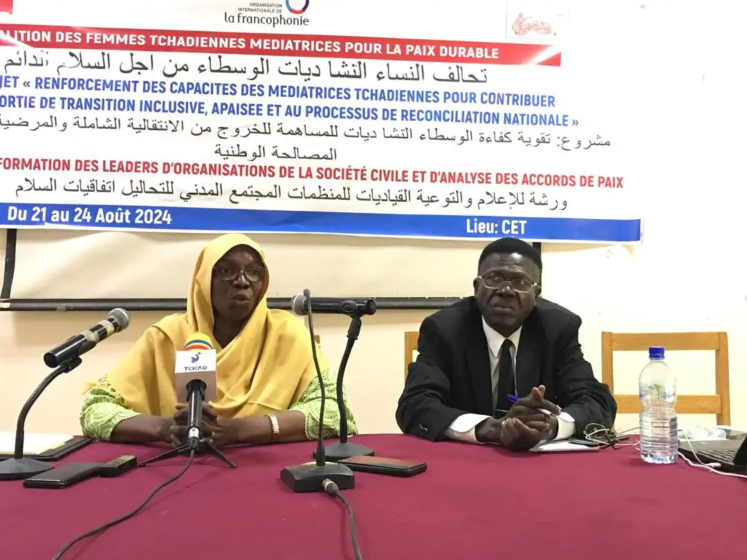 Tchad : les femmes médiatrices proposent des actions concrètes pour renforcer la réconciliation