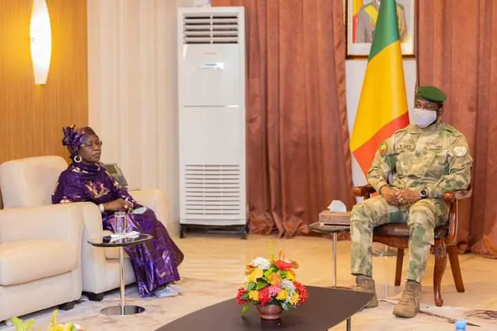 Mali : le président de la Transition reçoit cinq nouveaux ambassadeurs du Mali