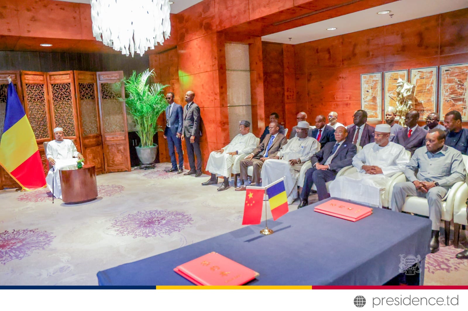 Tchad-Chine : signature de six protocoles d’accords à Beijing