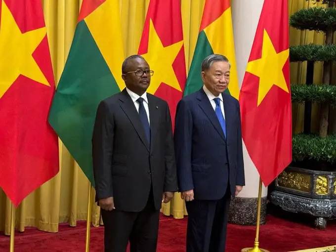 Guinée-Bissau : Le Président Umaro Sissoco Embaló en visite officielle au Vietnam