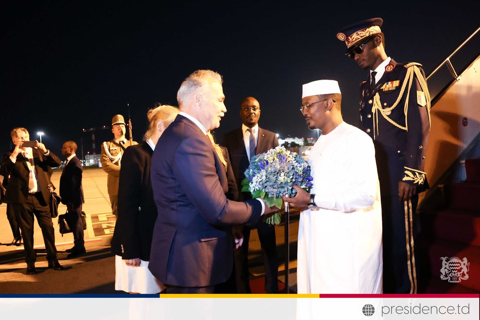 Le président tchadien en visite officielle en Hongrie