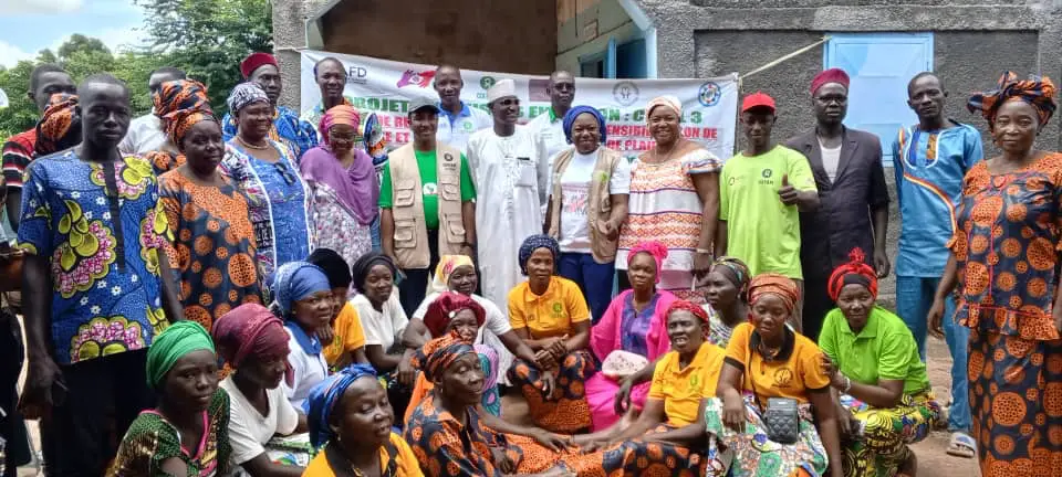 Tchad : OXFAM évalue les femmes de l’Union en marche pour le développement de la Nya à Bébédjia