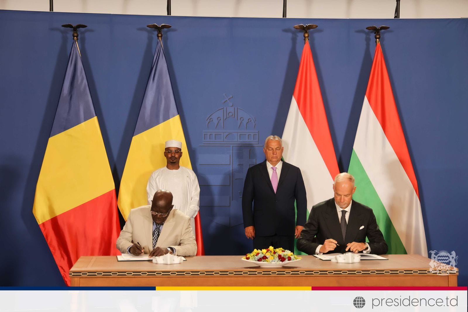 Tchad : signature de quatre accords de partenariat stratégique avec la Hongrie