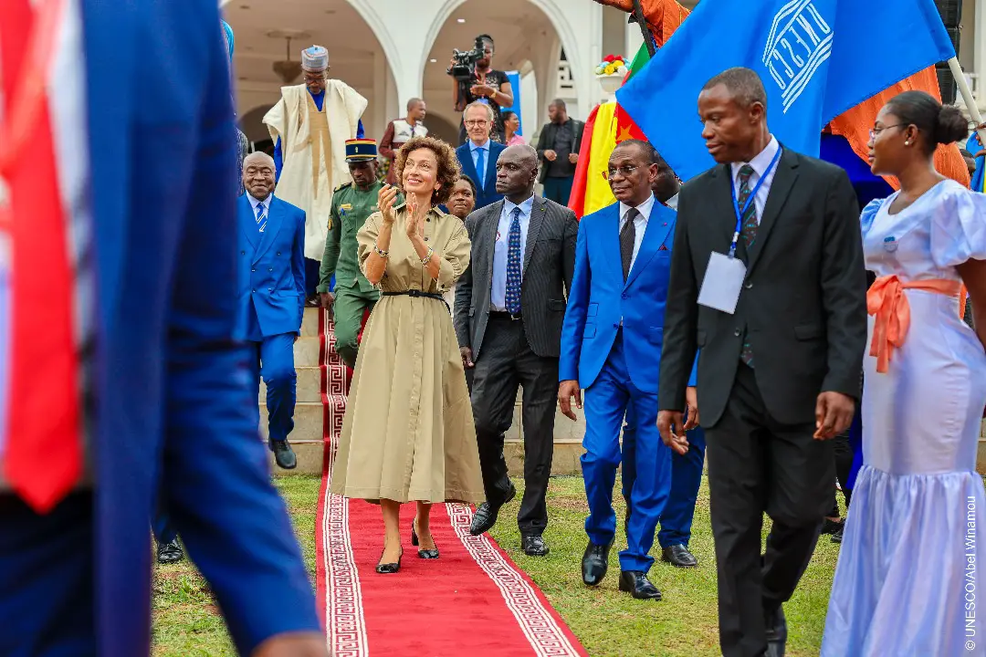 Cameroun :  visite de la DG de l’UNESCO, entre promotion des langues et culture