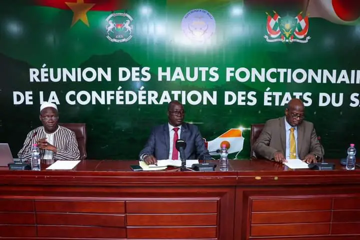 Mali : Réunion des Hauts Fonctionnaires en Préparation de la Confédération des États du Sahel