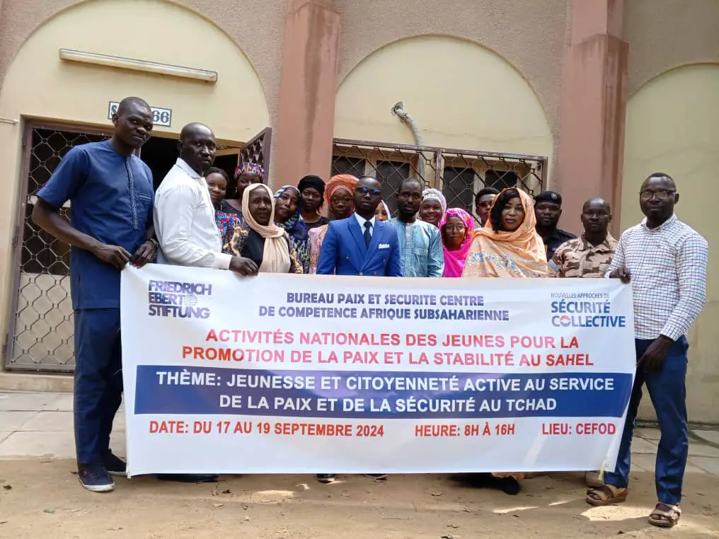 Tchad : le bureau pays du FES PSCC organise un forum pour la paix et la sécurité au Sahel