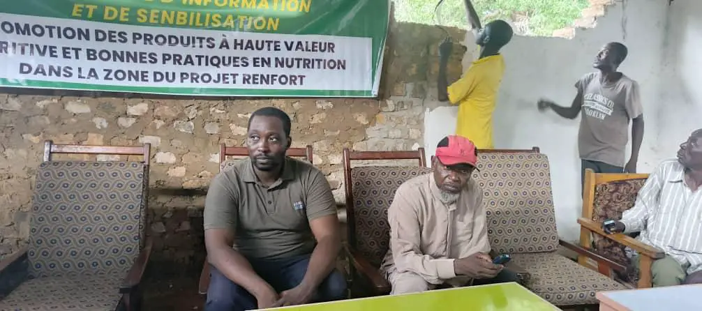 Tchad : le projet RENFORT sensibilise la population de Balimba sur les produits à haute valeur nutritive