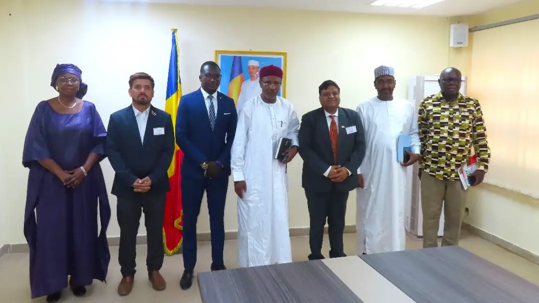 Tchad : Rencontre entre le Ministre de la Santé et des Investisseurs Indiens