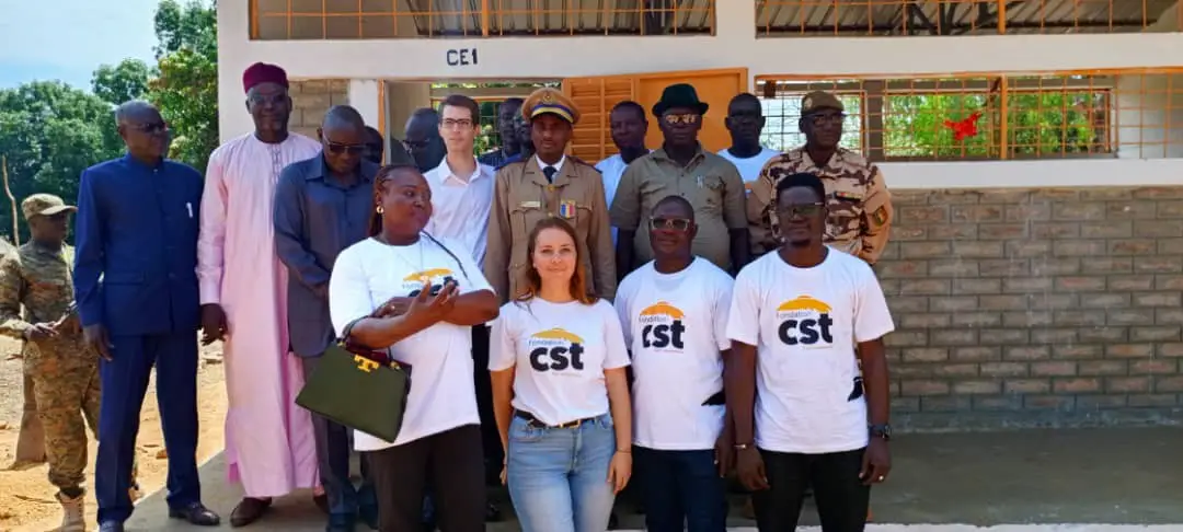 Tchad : La Fondation CST offre un nouveau souffle à l'école de Gongo 2