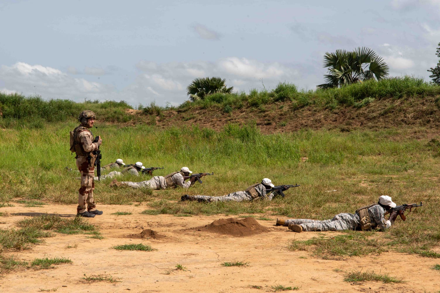 Tchad : exercice militaire conjoint entre GATA et pilotes Français