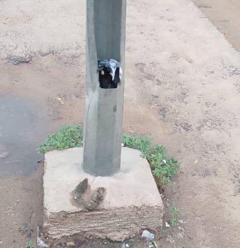  Tchad : poteaux électriques abîmés à N’Djamena, vandalisme ou ignorance citoyenne ?