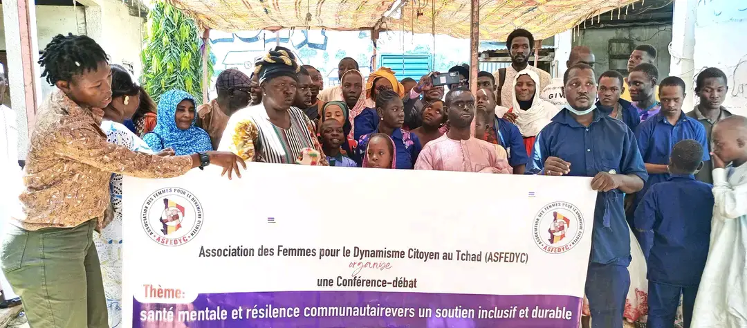 Tchad : l'ASEFDYC/T organise une journée d’échange avec les enfants atteints de problèmes de santé mentale