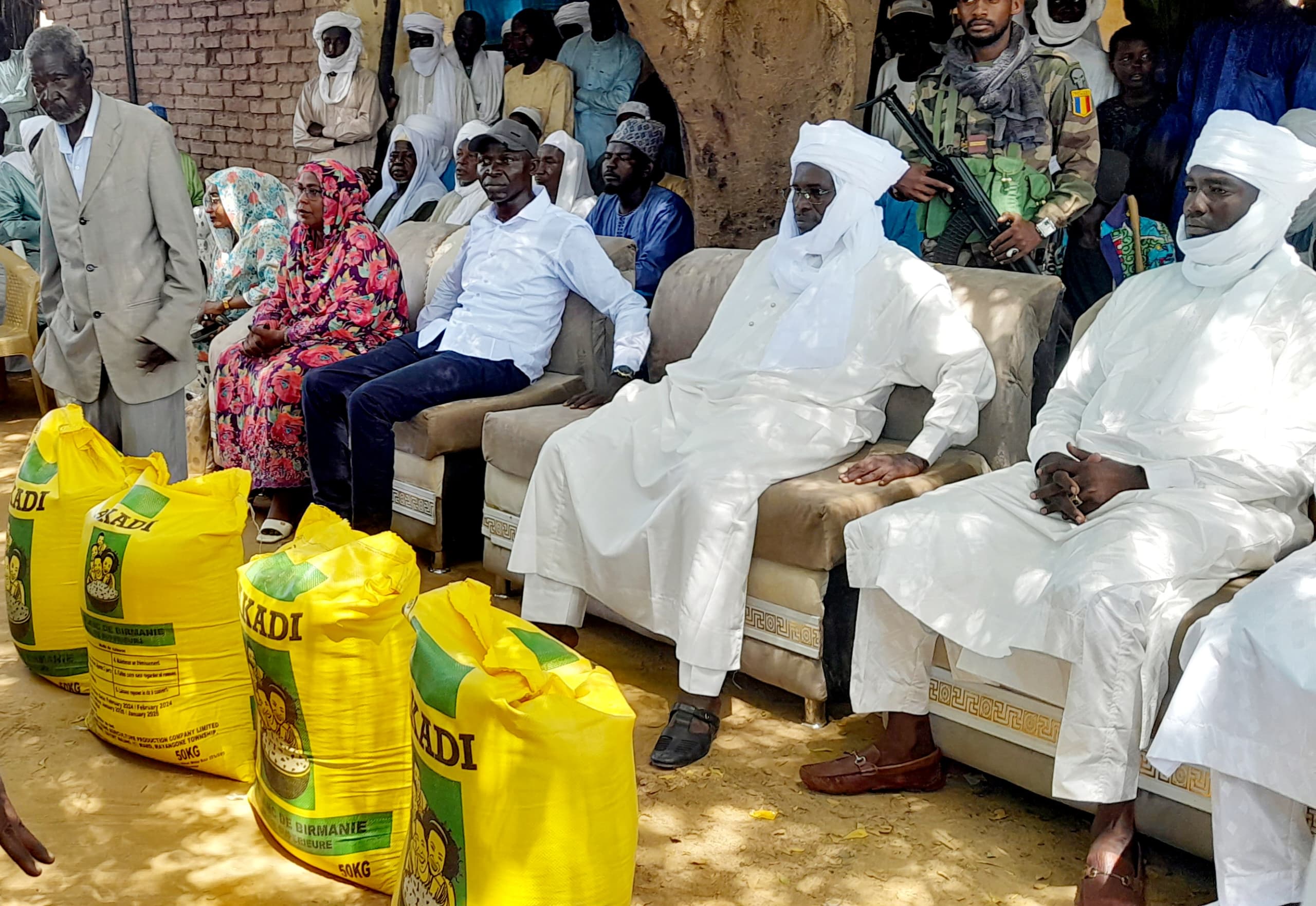 Tchad : le ministère de l'Action sociale distribue des vivres aux couches vulnérables de N’Djamena-Fara