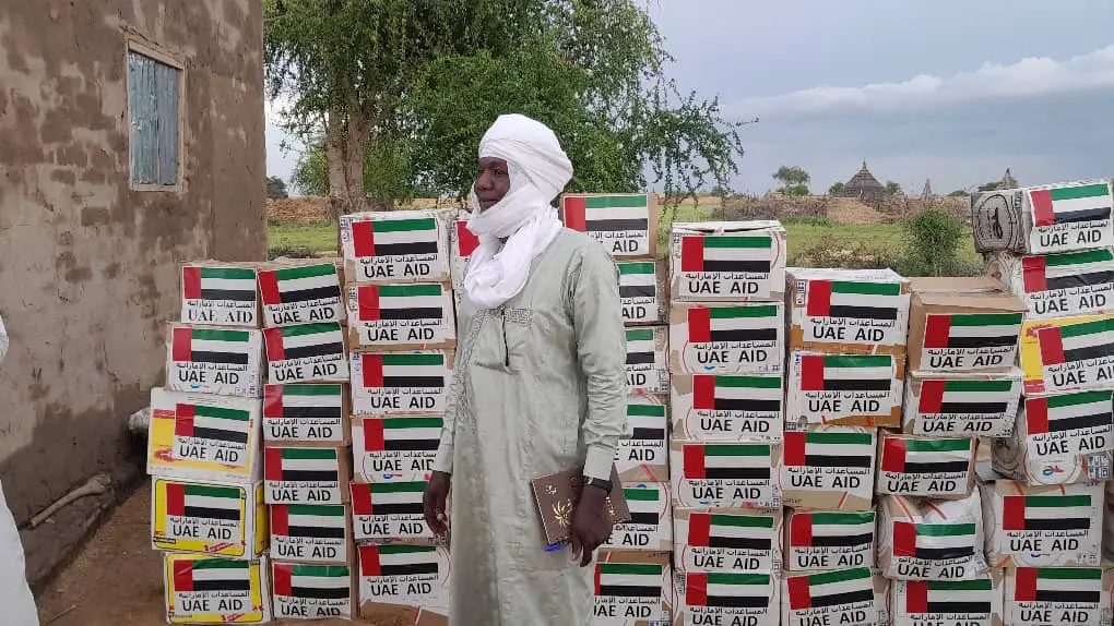 Tchad : Une aide humanitaire des Émirats distribuée dans les villages affectés par les inondations à l'Est