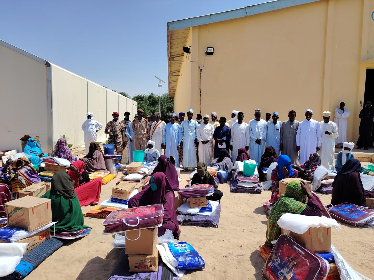 Tchad : opération de distribution de vivres aux sinistrés d’inondations à Mao