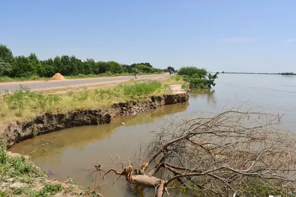 Tchad : Le Chari menace la route de Gassi-Bakara, des travaux de consolidation en cours