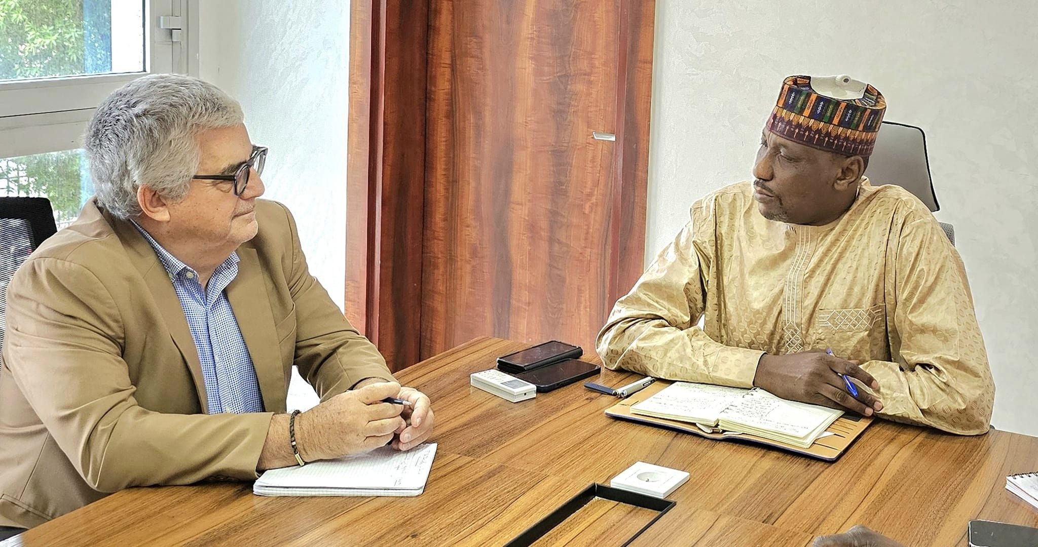 Tchad : Audience entre le Ministre de l'Éducation et le Directeur de l'AFD