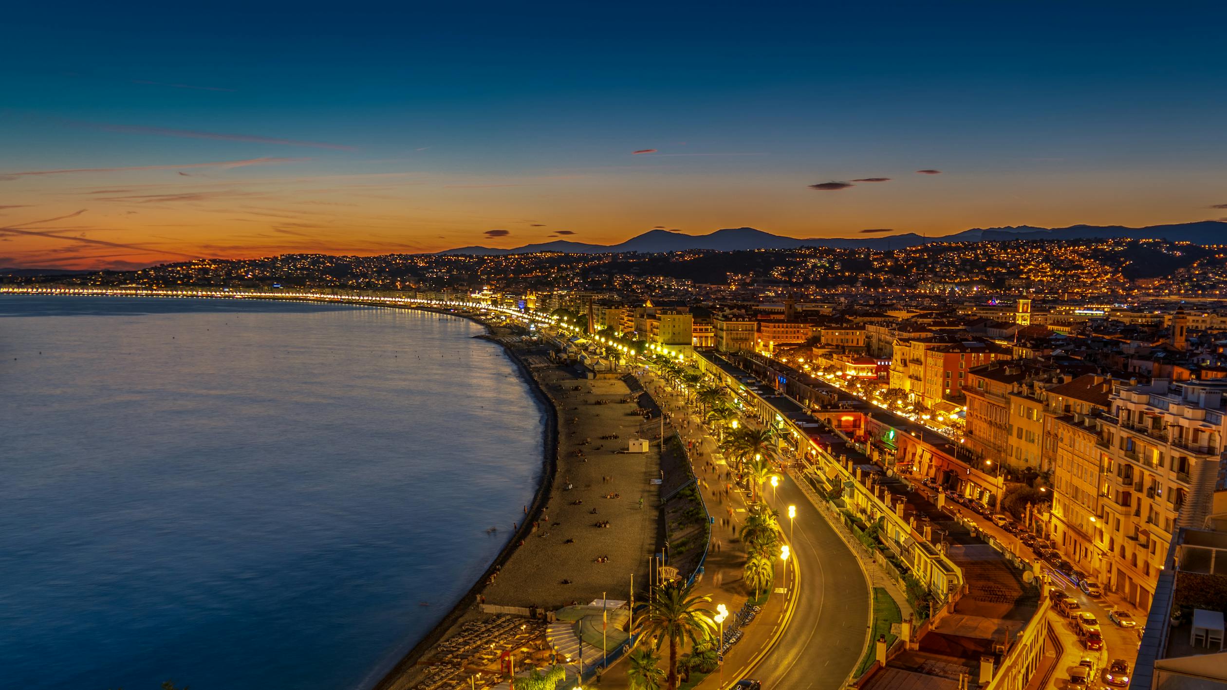 Girmay a clôturé le Tour avec le maillot vert, à Nice. © Pexels