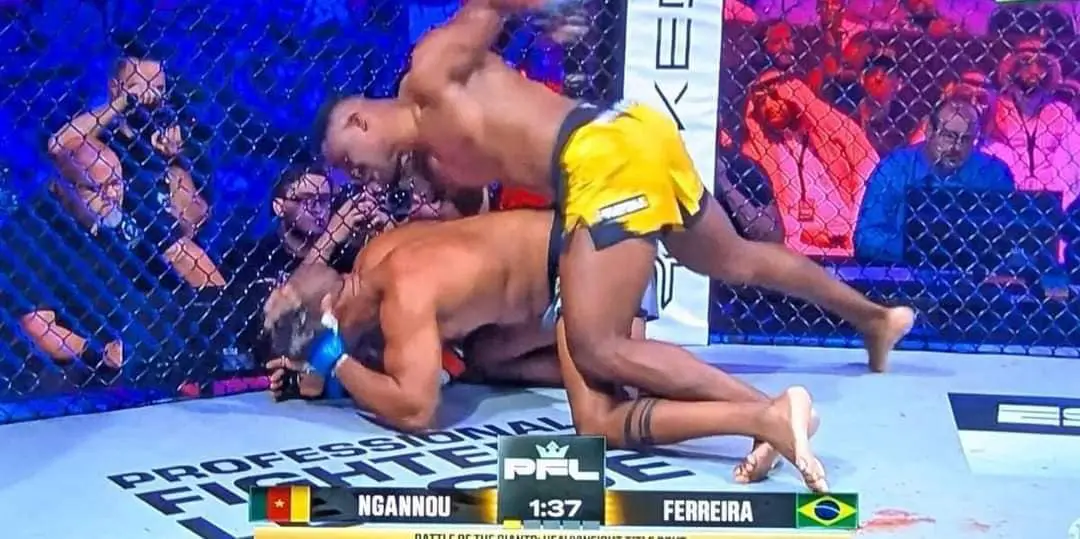 Box : Le Camerounais Francis Ngannou éteint Renan Ferreira au premier round