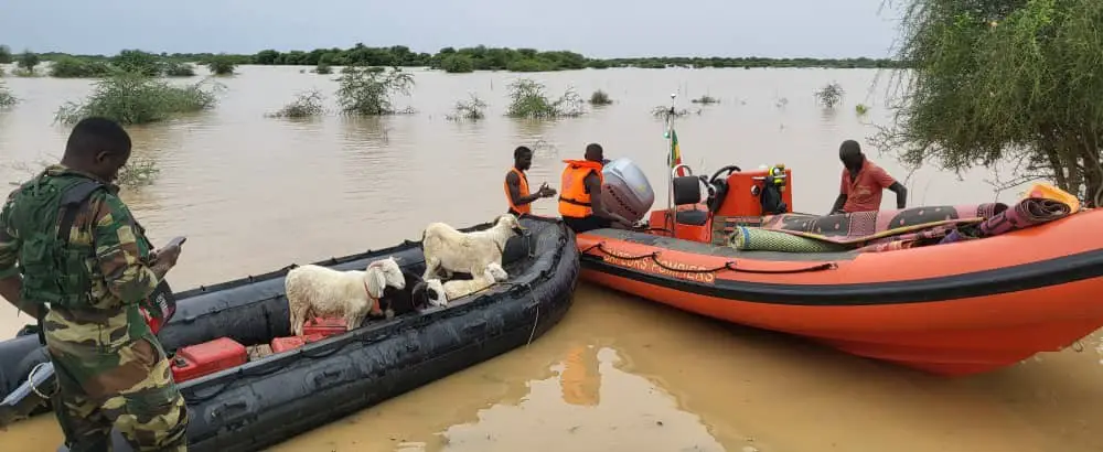 Sénégal : Mobilisation des militaires face aux inondations