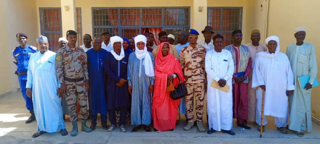 Tchad - Passation de service à la Délégation de l'Élevage et de la Production animale du Guéra