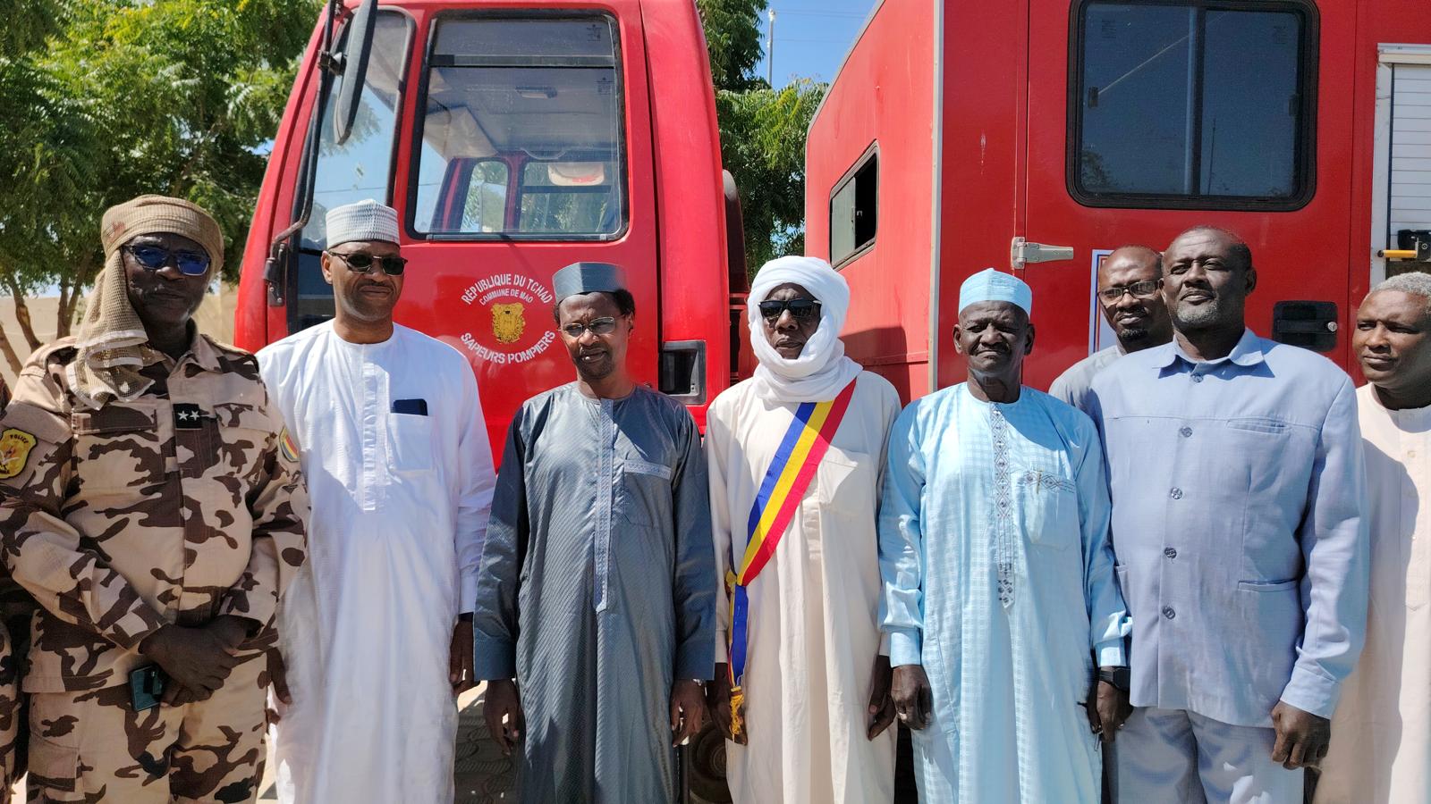 Tchad : Mao se dote d'un nouveau véhicule de pompiers