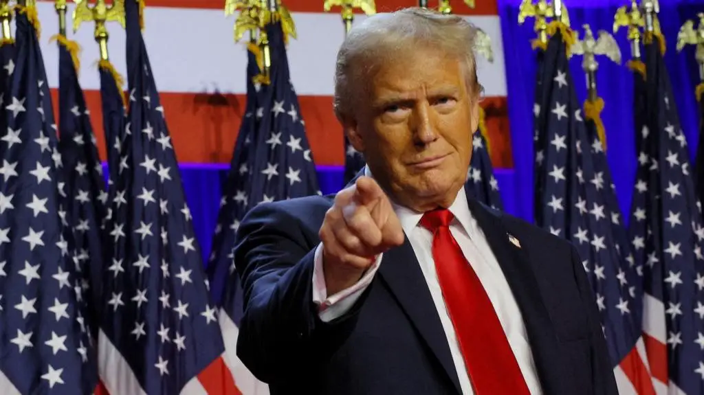 Donald Trump remporte les élections américaines de 2024, un retour historique. Photo : BBC.com