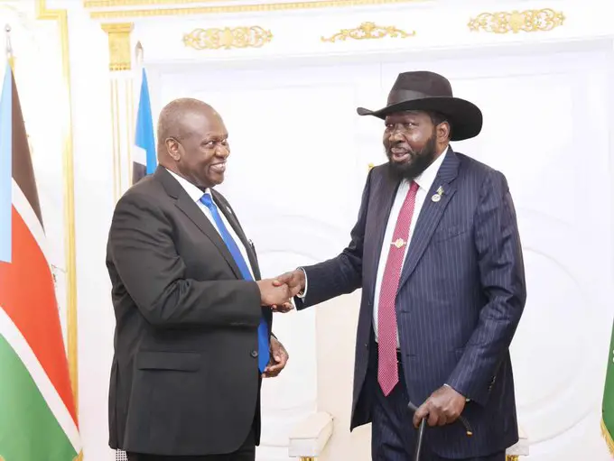 Soudan du Sud : Salva Kiir et le vice-président Riek Machar évaluent la mise en œuvre de l'accord de paix revitalisé