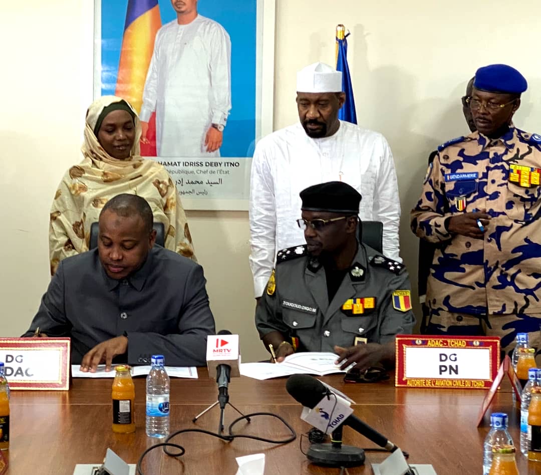 Sécurité aéroportuaire : Signature des protocoles d’accord pour une meilleure collaboration au Tchad