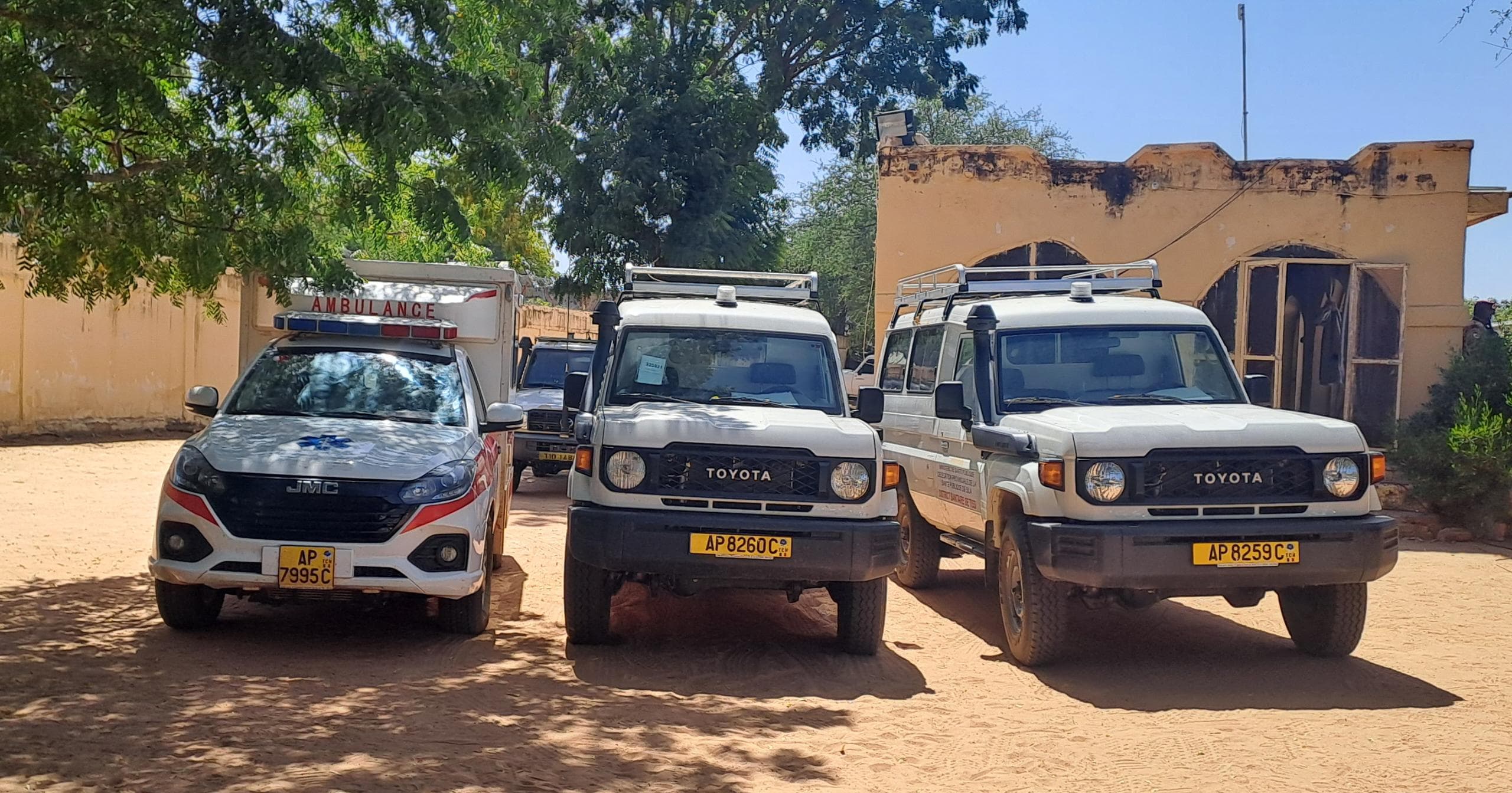 Tchad : Au Sila, 100 motos et 3 ambulances remis pour renforcer la sécurité et les services de santé