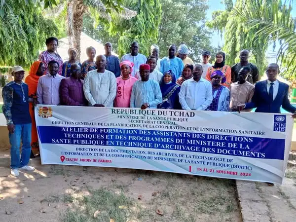 Tchad : Le ministère de la Santé Publique  forme ses agents aux techniques d'archivage