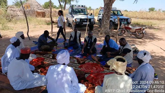 Images :  Asma Achahboun, Service de la Communication WFP Chad