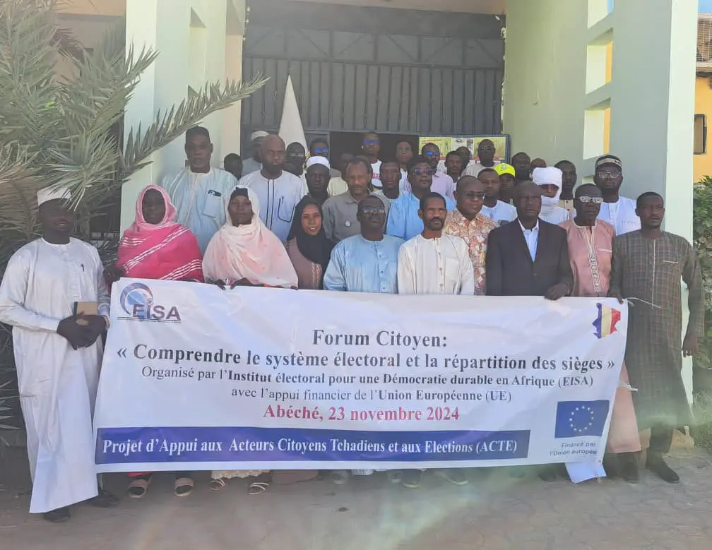 Tchad : Abéché accueille un forum citoyen sur la compréhension du système électoral