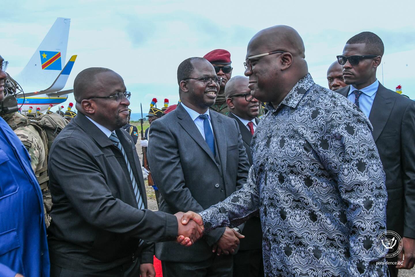 RDC : le chef de l’Etat Félix Tshisekedi est arrivé au Tanganyika